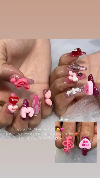 ロング yuka ♡のネイルデザイン