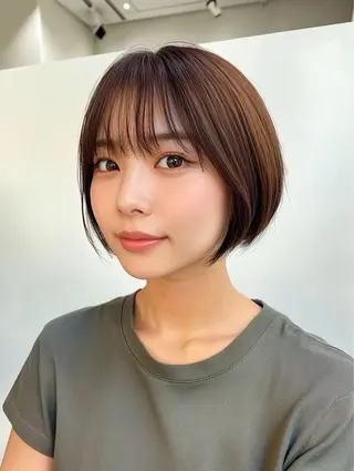 ショート 保子 祐里香のヘアスタイル