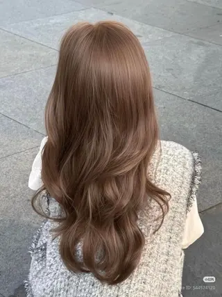 ロング カラー ヘアアレンジ 透明感カラー🎀艶髪 Anju/渋谷🎀のヘアスタイル