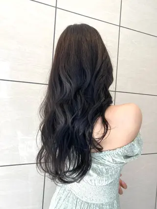 セミロング カラー 横浜美容室／暖色系 michika🌹のヘアスタイル