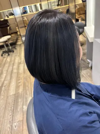 ショート カラー 白髪ぼかし大人メンズ 根本零のヘアスタイル