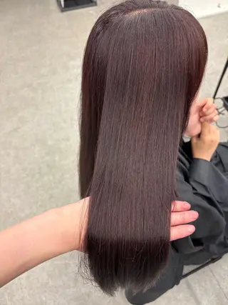 ロング カラー うる艶ワンホン/ HINANO🩶のヘアスタイル
