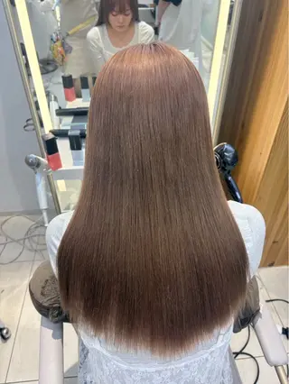 ロング 森井 心菜のヘアスタイル