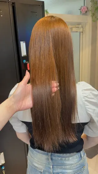 ロング カラー 【難波 心斎橋】 🐰Rio🤍のヘアスタイル