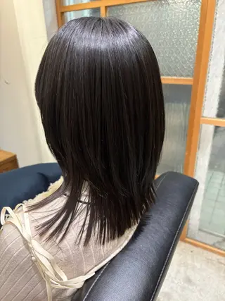 ミディアム 寺本 心のヘアスタイル
