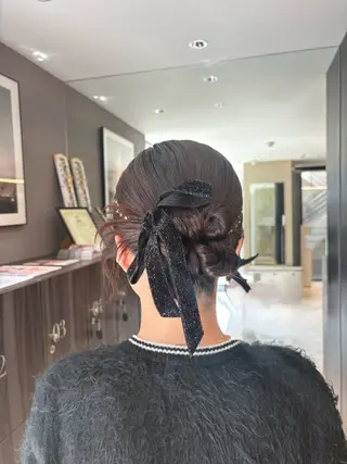 ヘアアレンジ 誰もが憧れる艶髪✨ /アレンジヘア🎀のヘアスタイル