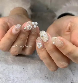 ネイル ネイルルームリッカ 𝐦𝐚𝐲𝐮のネイルデザイン