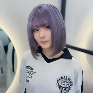 ミディアム カラー Ren. 🦋デザインカラーのヘアスタイル