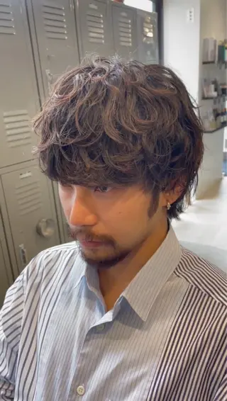 パーマ メンズ fifth 武正 琉生のヘアスタイル