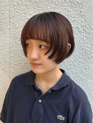 ショート Mori Aimiのヘアスタイル