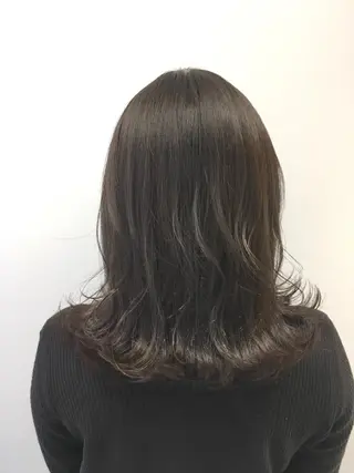 ミディアム カラー yoshi ☆のヘアスタイル