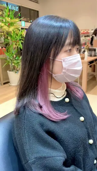 ロング カラー 🌈miu miu hair✂️💕のヘアスタイル
