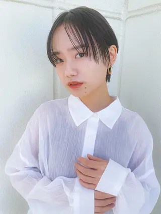 ショート カラー BASSA 下井草店のヘアスタイル