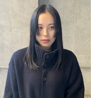 ミディアム カラー 🌈メンズパーマ🌈 メンズカットアリサのヘアスタイル
