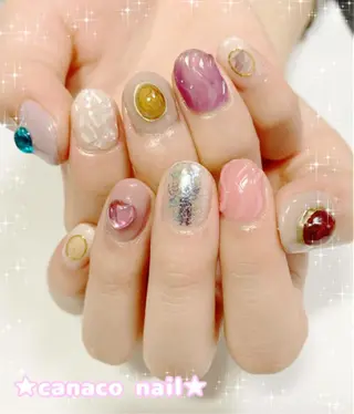 ネイル ベテランネイル cnc  nailのネイルデザイン