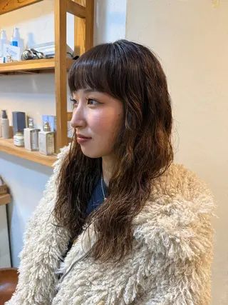 ロング ✨️パーマ✨ たなかひろとのヘアスタイル