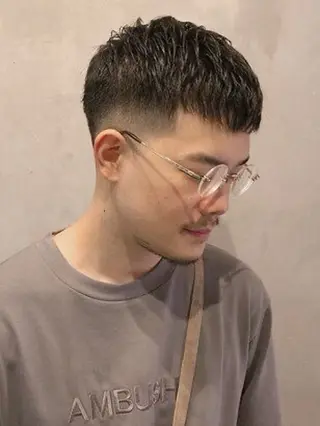 メンズ 鈴木 のあのヘアスタイル