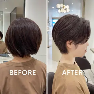 ショート 佐々木陸/ショート特 化/明るい白髪染めのヘアスタイル