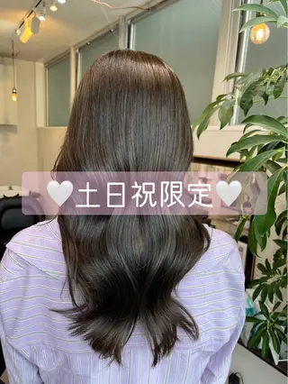 ロング 美髪矯正/シークレッ トハイライト🤍りさのヘアスタイル