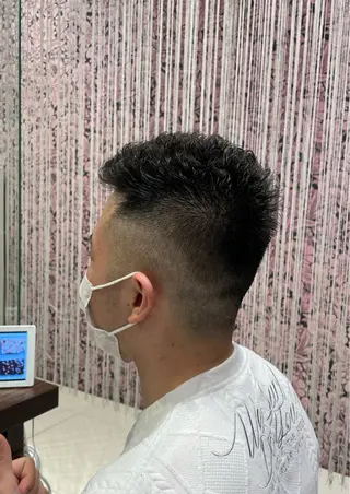 ショート メンズ ✂︎山﨑 涼太✂︎のヘアスタイル