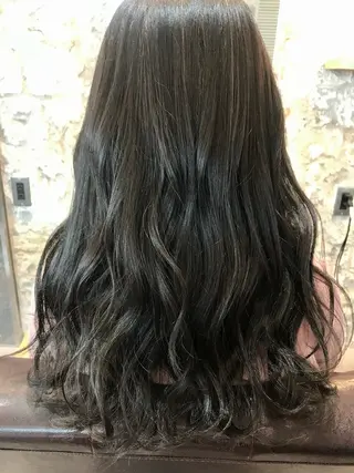 ロング カラー 塚本 昂のヘアスタイル