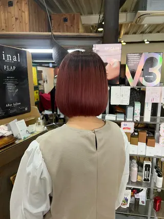 ショート カラー 「sumi」 AMIのヘアスタイル