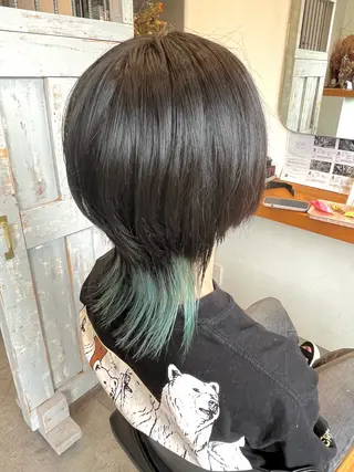 カラー 森 莉子のヘアスタイル