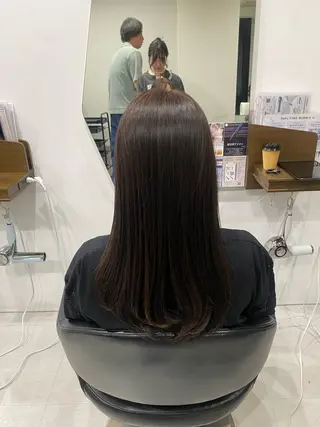 セミロング ✨あなたのお悩み解消 美容師✨TOMOKAのヘアスタイル