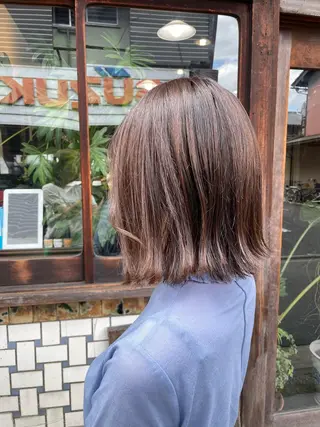 ショート カラー ヘアアレンジ Hikari /京都駅美容室のヘアスタイル