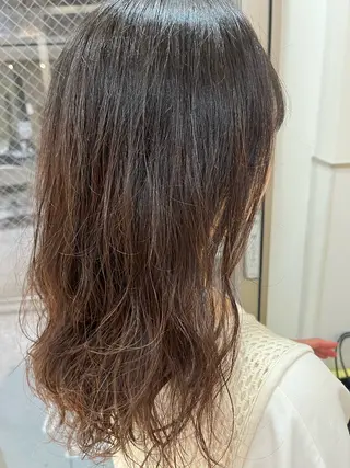パーマ 吉田 夏菜のヘアスタイル