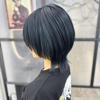 ミディアム カラー Ren. 🦋デザインカラーのヘアスタイル