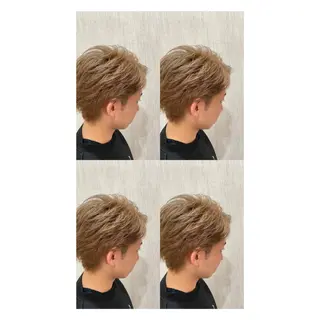 カラー メンズ 店長✨レイヤー✖️ 髪質改善✖️韓国ヘアのヘアスタイル