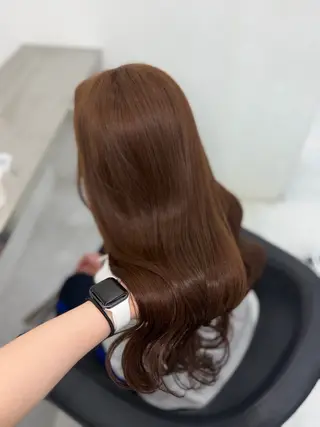 カラー 透明感カラー🎀艶髪 Anju/渋谷🎀のヘアスタイル