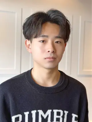 ショート パーマ メンズ メンズパーマ/カラー 中島 海のヘアスタイル