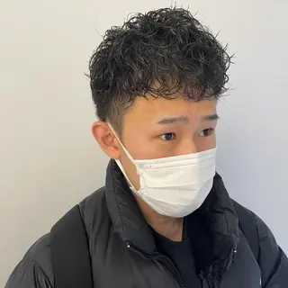 ショート カラー パーマ メンズ 🍃メンズヘア🍃 セヤシュウヘイのヘアスタイル