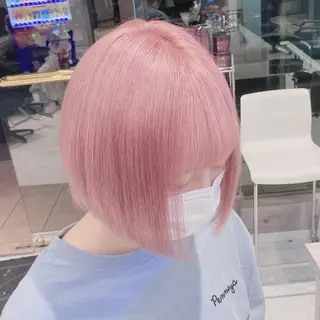 ミディアム カラー ヘアアレンジ メンズ キッズ マツエク・マツパ ブリーチの髪様 MASATOのヘアスタイル