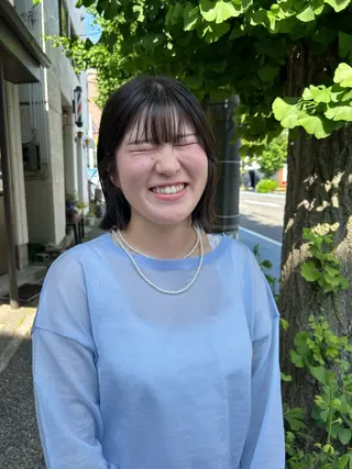 ミディアム ORe'S HAIR BE　GLaDまなみのヘアスタイル