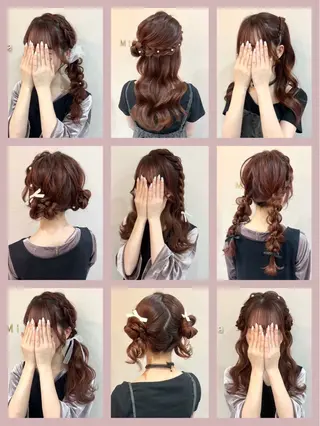 ヘアアレンジ Mila Chisaのヘアスタイル