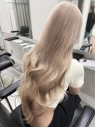 ロング カラー カラーモデル募集中/ 新潟万代/ミユウ🩵のヘアスタイル