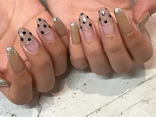 ネイル 韓国/ワンホン/長さ 出しつけ放題🎀のネイルデザイン