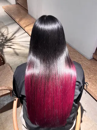 ロング 太田 渚遊のヘアスタイル