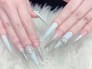 ネイル MoMoA Nail ネイル長さ出し専門店のネイルデザイン