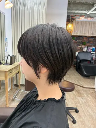 ショート カラー Ai   まとまる 縮毛矯正/ショートのヘアスタイル
