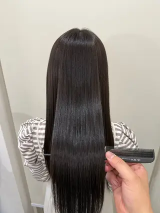 ロング カラー オーナースタイリスト 奈須雄紀のヘアスタイル