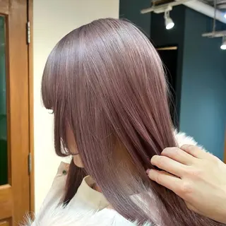 ミディアム satone 🩵のヘアスタイル