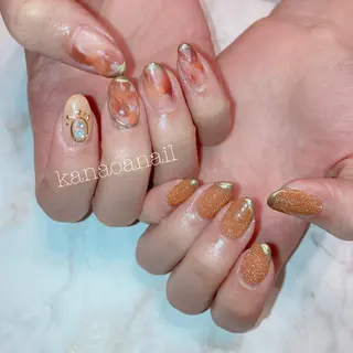 ネイル 地爪育成💅 kanaoanailのネイルデザイン
