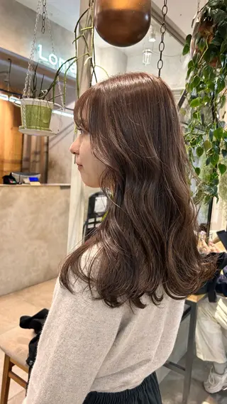 セミロング カラー ❕マンツーマン施術❕ 🍊Moemiのヘアスタイル