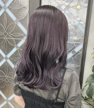 ロング カラー 生駒のパーマ達人 FEELけんけんのヘアスタイル