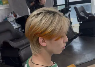 カラー メンズ 佐々木 哲太のヘアスタイル