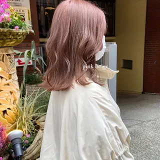 ミディアム mai 🎀 /  暖色カラー♡のヘアスタイル